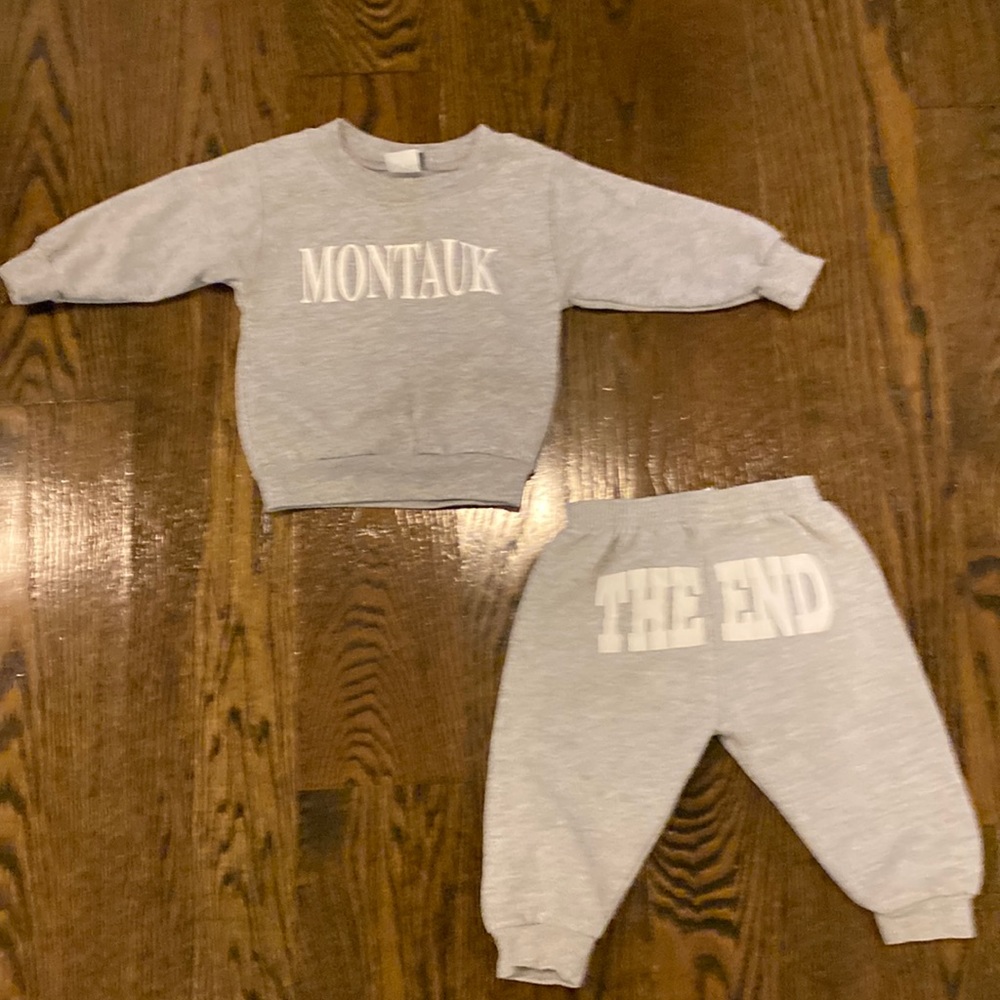 Montauk The End sweat outfit 12m